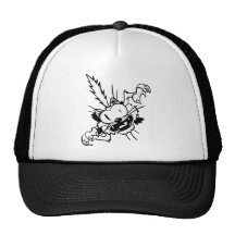 Gato engraçado bone