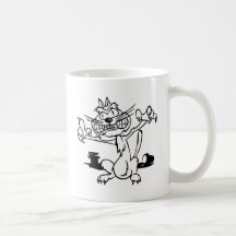 Gato engraçado canecas