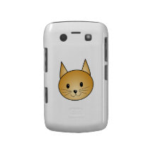 Gato. Kitty. bonito do gengibre Capa Blackberry Bold