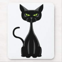 Gato preto 2 mousepads