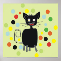 Gato preto posters