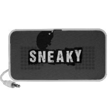 gato preto sneaky do gatinho caixinhas de som para laptop