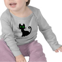 Gato preto t-shirt