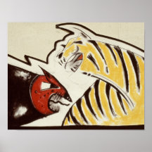 Gatos e cães poster