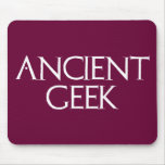 Geek antigo mouse pad