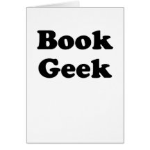 Geek do livro cartões