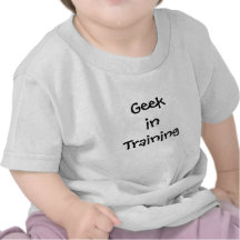 Geek no treinamento tshirts