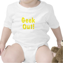 Geek para fora tshirts