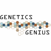 Gênio da genética fotoescultura