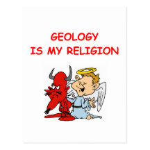 geologia cartão postal