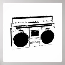 Ghettoblaster Posteres