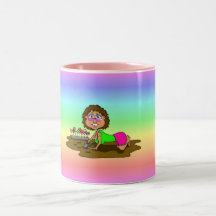 Gigi de jardinagem caneca