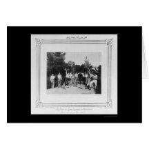 Ginástica em Istambul, Turquia 1885 Cartão