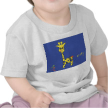girafa camiseta