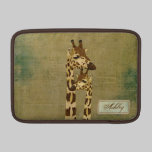 Girafa de bronze dourado luva personalizada de Mac capas para ipad da rickshaw