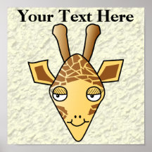 Girafa Poster