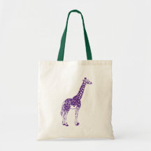 Girafa roxo bolsa