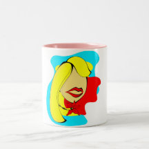 GirlFlower Caneca