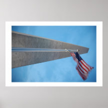 Glória velha e monumento de Washington Impressão