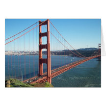 Golden gate bridge cartões