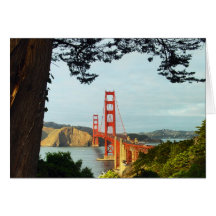 Golden gate bridge do blefe cartões