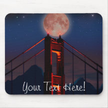 Golden gate bridge mouse pads