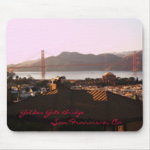 Golden gate bridge Mousepad