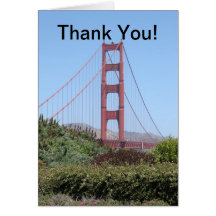 Golden Gate de San Francisco Cartões