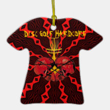 Golfe do disco incondicional enfeites para arvores de natal