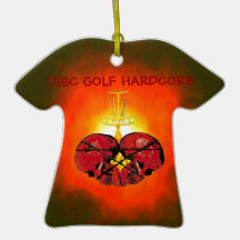 Golfe do disco incondicional enfeites para arvores de natal