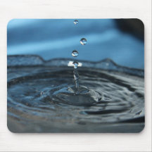 Gota da água mouse pad