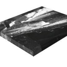 gota da chuva em canvas da folha impressão de canvas esticada