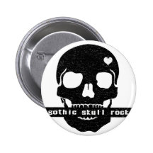 Gothic Skull Rock ピン