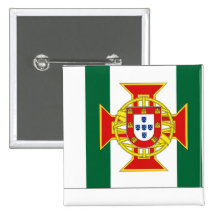 Governador português da colônia, bandeira de Portu Botons