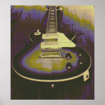 Grafites da guitarra posteres