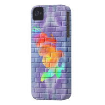Grafites de Eagle na parede de tijolo Capa iPhone 4 Case-Mate