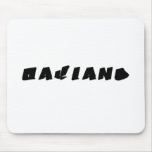 Grafites de Oakland Mouse Pad