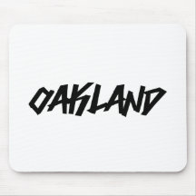 Grafites de Oakland Mousepad