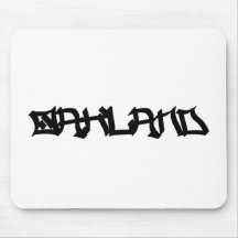 Grafites de Oakland Mousepad