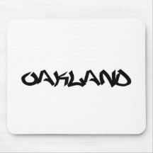 Grafites de Oakland Mousepad