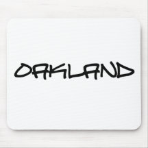 Grafites de Oakland Mousepad