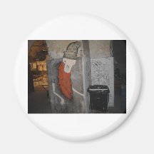 grafiti imán de frigorífico
