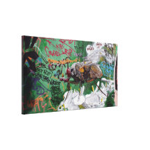 Grafitti Canvas insect - Impressão Em Canvas