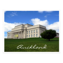 gramado do museu de auckland cartoes postais