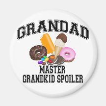 Grandad da desmancha prazeres do Grandkid Imã De Geladeira