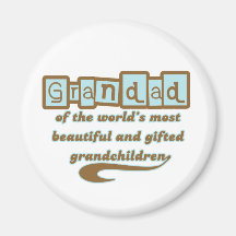 Grandad de netos dotado imãs