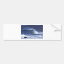 Grande onda azul Sumba do surf Adesivos