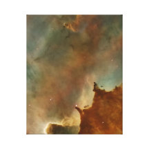 Grandes nuvens da nebulosa de Corina Impressão De Canvas Envolvidas