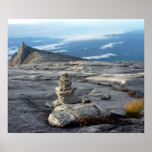 granito do kinabalu do mt posteres