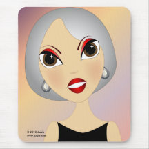 Graying graciosa Mousepad